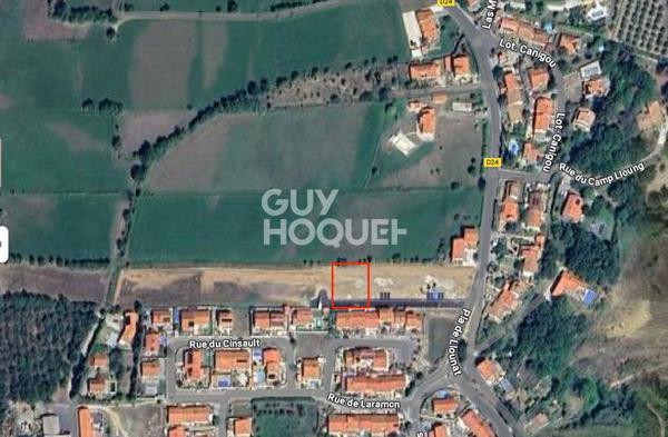 Terrain constructible 3 faces - 325m2