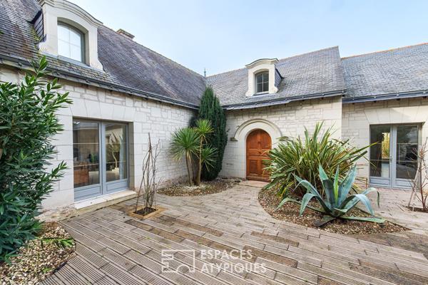Maison de caractère dans un écrin paysager
