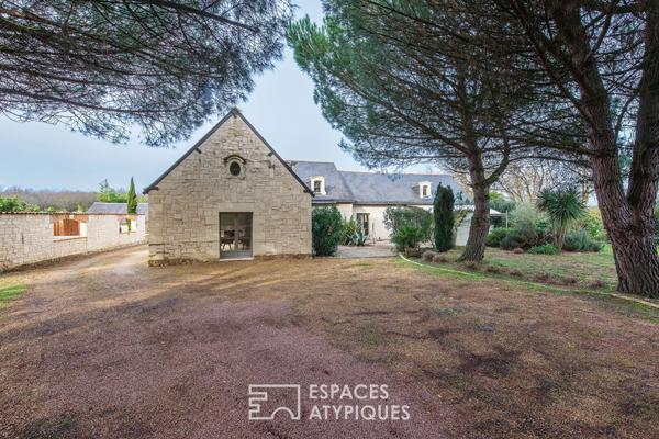 Maison de caractère dans un écrin paysager