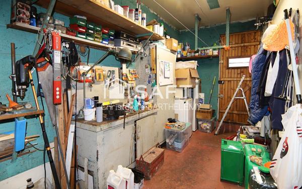 Maison de 77m2, 3 chambres, de plain-pied avec garage et véranda