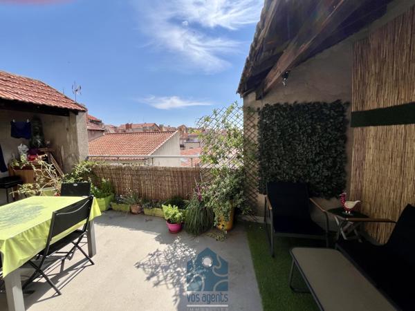 Appartement 4 pièces avec cave et terrasse