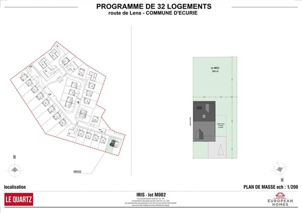 Ecurie  Maison semi individuelle 4 pièce(s) 82 m2