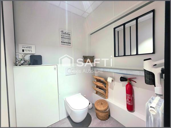 DEPOT LOCAUX COMMERCIAUX 192 M2 + JARDIN 25 M2