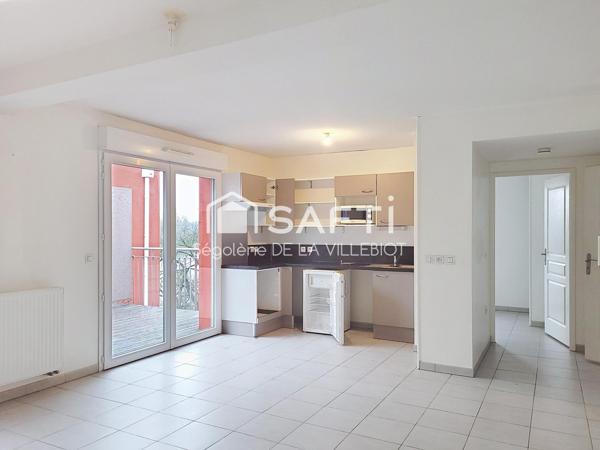 Appartement de type 3 avec terrasse et place de parking Bègles face au lac