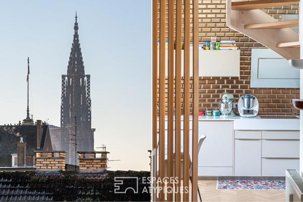 Appartement rénové avec terrasse et vue exceptionnelle