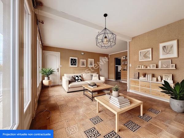 Nantes Procé-Monselet / Appartement 3 pièce(s) 70 m2 / balcon / parking / cave/ DPE en C