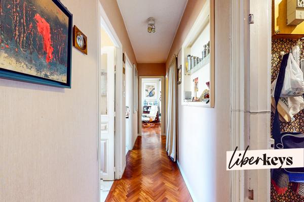Alfortville – T3 traversant 72 m², double séjour et 2 caves