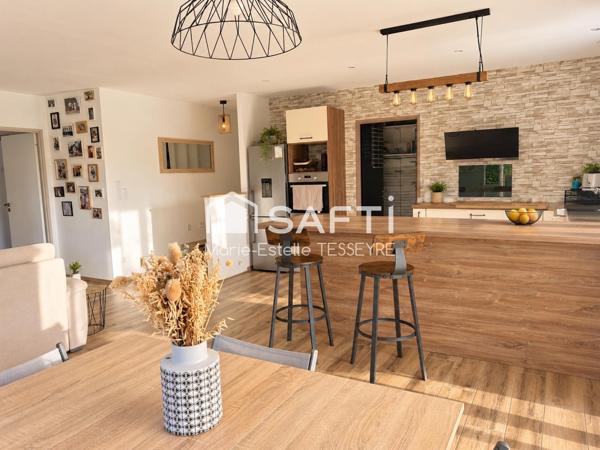 Maison récente très bien agencée de 91,78 m² – 3 chambres sur une parcelle de 592 m²