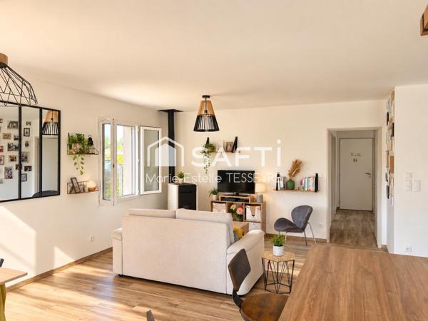 Maison récente très bien agencée de 91,78 m² – 3 chambres sur une parcelle de 592 m²