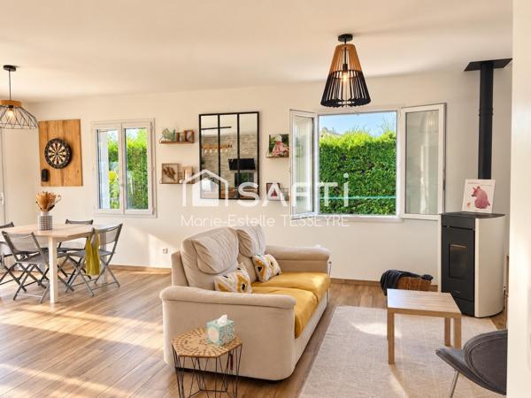 Maison récente très bien agencée de 91,78 m² – 3 chambres sur une parcelle de 592 m²