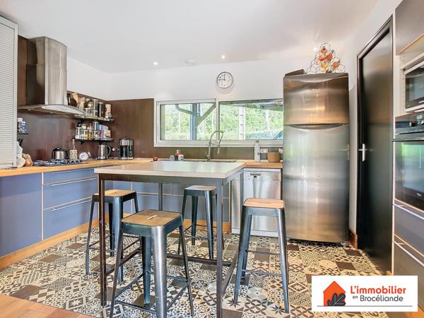 Belle maison d'architecte à deux pas du centre de Plélan-le-Grand