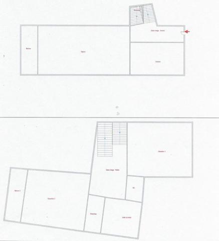 Appartement Bagnolet 3 pièce(s) 76 m2 - duplex avec balcons