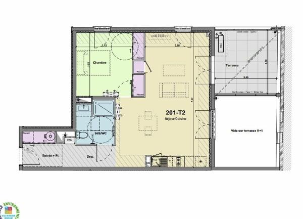 Appartement à vendre  2 pièces • 58,52 m2 Port-la-Nouvelle