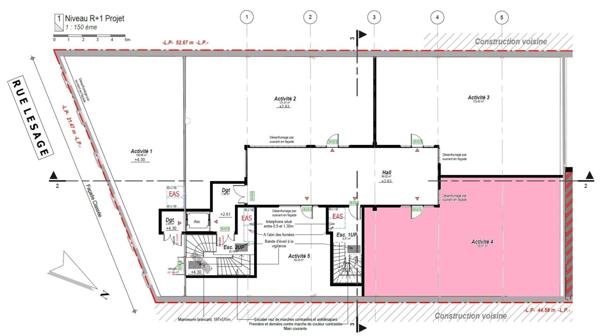 A VENDRE - PLATEAU A AMENAGER A USAGE PROFESSIONNEL - PROCHE BOULINGRIN/ UCPA