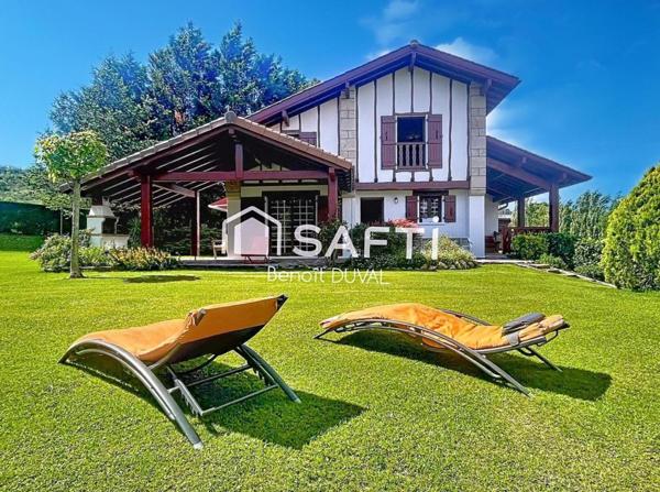 Maison typiquement basque de 110m² Vue imprenable