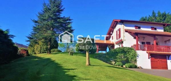 Maison typiquement basque de 110m² Vue imprenable