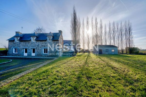 Charmante maison en pierre avec beau terrain à La Méaugon