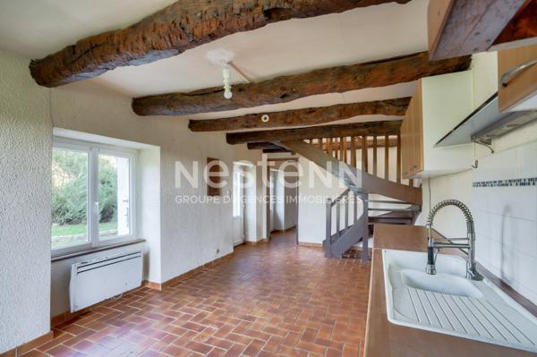 Charmante maison en pierre avec beau terrain à La Méaugon