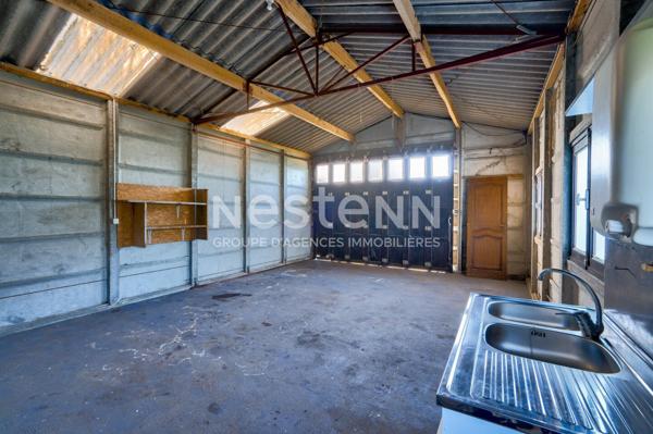 Charmante maison en pierre avec beau terrain à La Méaugon