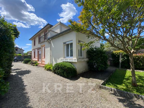 Maison Toulousaine T6 – 123 m² – 5 chambres – Jardin piscinable – Guilheméry