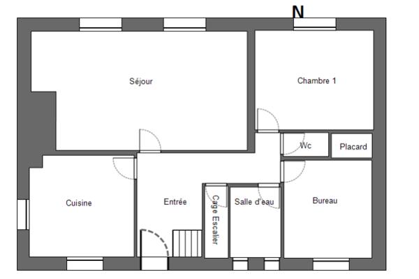 29530 Plonévez du Faou maison très bien entretenue 5 chambres sous sol complet 2200 m²