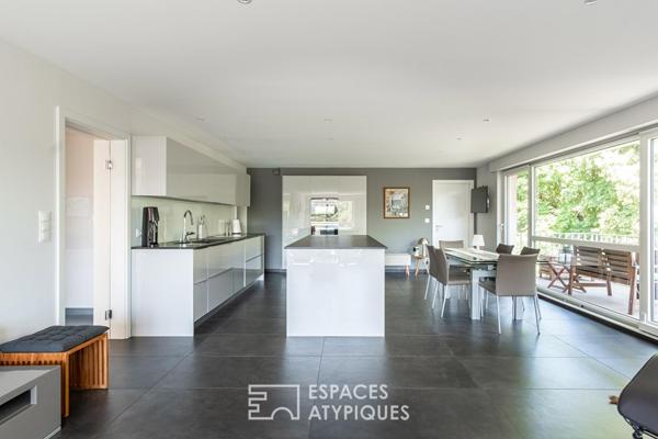 Appartement d’architecte aux Contades avec vue dégagée sur l’Ill