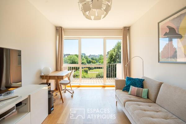 Appartement d’architecte aux Contades avec vue dégagée sur l’Ill