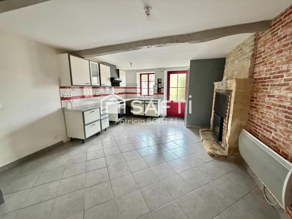 MAISON DE VILLE 2 CHAMBRES AVEC JARDIN ET TERRAIN CONSTRUCTIBLE INDEPENDANT !