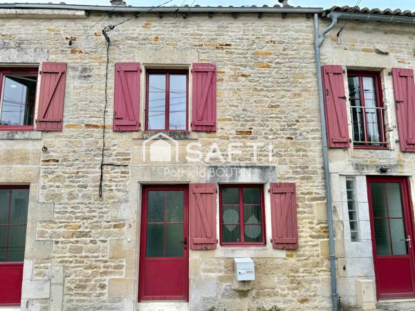 MAISON DE VILLE 2 CHAMBRES AVEC JARDIN ET TERRAIN CONSTRUCTIBLE INDEPENDANT !