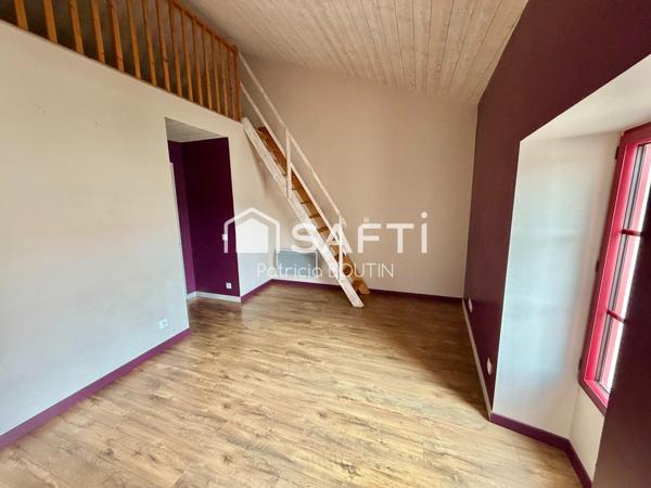 MAISON DE VILLE 2 CHAMBRES AVEC JARDIN ET TERRAIN CONSTRUCTIBLE INDEPENDANT !