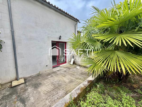 MAISON DE VILLE 2 CHAMBRES AVEC JARDIN ET TERRAIN CONSTRUCTIBLE INDEPENDANT !