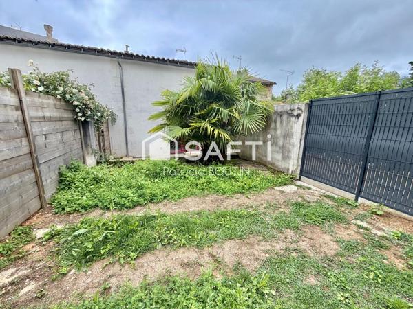 MAISON DE VILLE 2 CHAMBRES AVEC JARDIN ET TERRAIN CONSTRUCTIBLE INDEPENDANT !