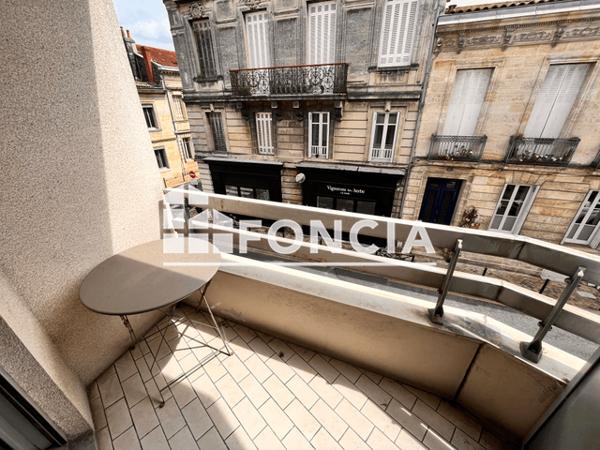 Location Appartement meublé 3 pièces 68.82 m² - RUE SAINTE CECILE Bordeaux 33000