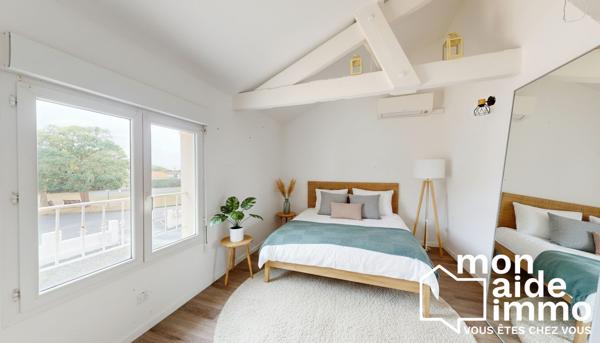 Maison T3 de 61 m² avec jardin privatif et 2 stationnements