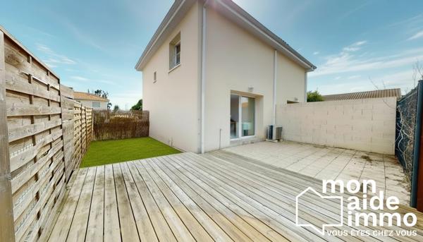 Maison T3 de 61 m² avec jardin privatif et 2 stationnements
