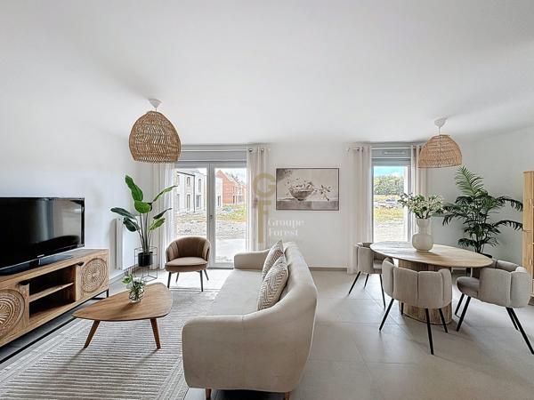 Maison mitoyenne 2 côtés à vendre, 4 pièces - Wasquehal 59290