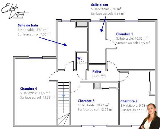 Maison
         6 pièces
        - 124 m² Exclusivité 279 900 € *