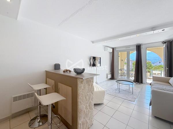 Studio 28 m² avec balcon, terrasse et garage