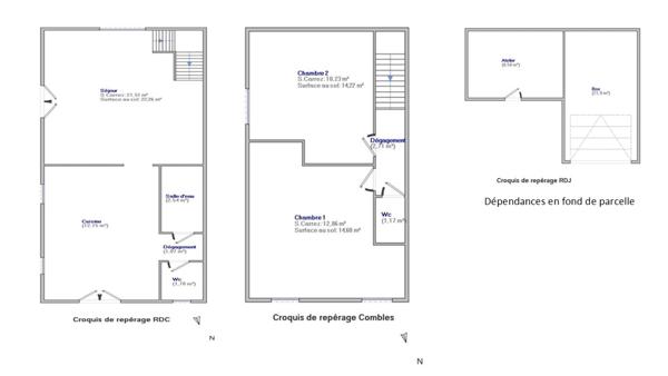 Maison à vendre 3 pièces 72 m² Saint-Maur-des-Fossés