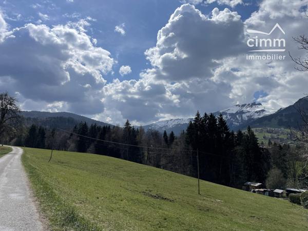 A VENDRE SALLANCHES (74700) TERRAIN + MAISON NEUVE
