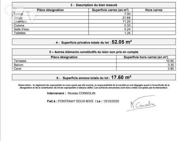 Dernier étage traversant avec balcon et terrasse plein sud