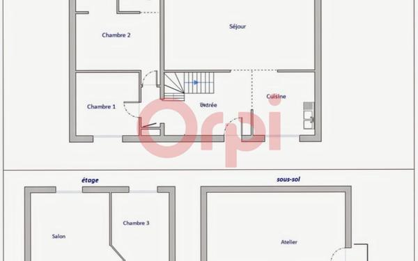 Maison à vendre    4 pièces • 126,71 m2 Lyon 8