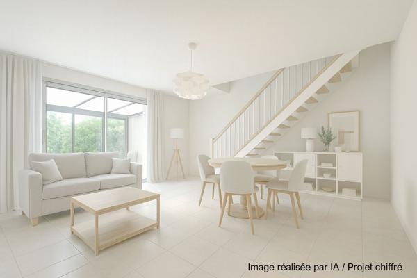 A VENDRE - ST JEAN (31240) - Maison T4 avec véranda, garage et jardin