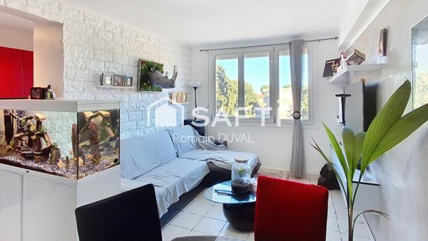 Appartement T3 traversant avec balcon et loggia