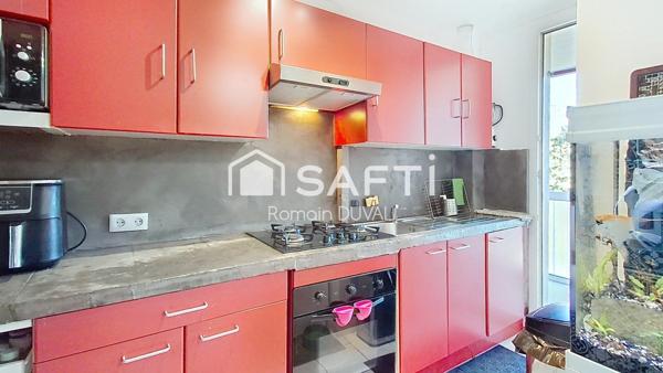 Appartement T3 traversant avec balcon et loggia