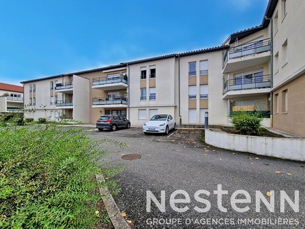 ST LAURENT DE MURE Centre - Appartement 4 pièces de 81,31m² avec terrasse et garage double