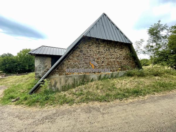 Grange avec toit en bac acier