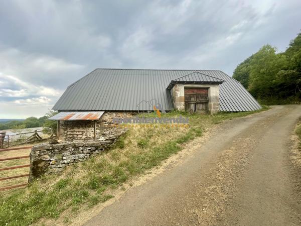 Grange avec toit en bac acier
