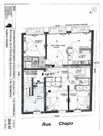 Appartement à louer    4 pièces •  Fontainebleau