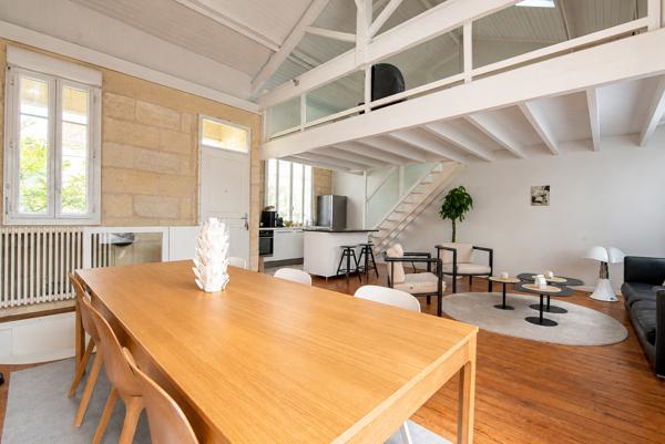 LOCATION MEUBLÉE - ARCHITECTURE ART DÉCO - 1930 - Maison rénovée avec jardin - Le bouscat